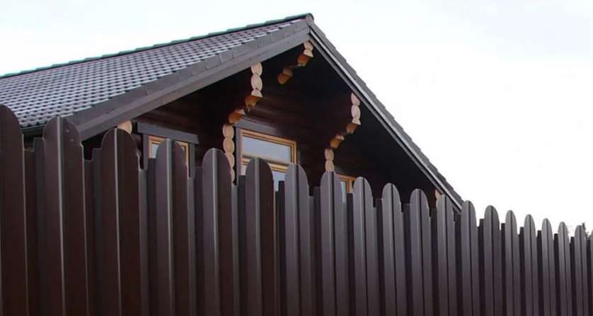 Профнастил С20Б с фигурным резом